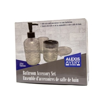 Ensemble d'accessoires de salle de bain Alexis Avery