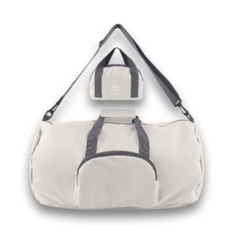 Sac de sport pliable beige