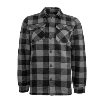 Chemise flanelle noir et gris Projek Raw